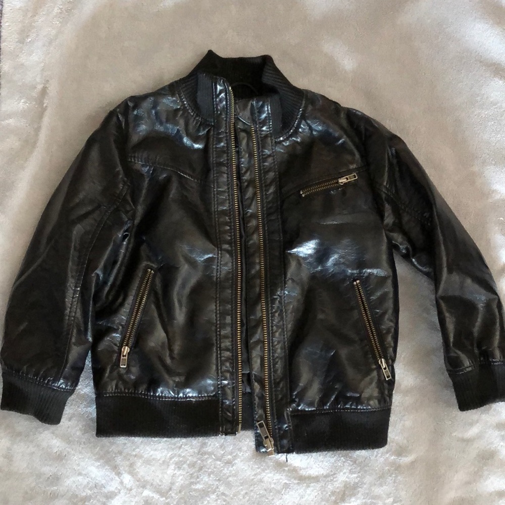 H&M pleather jacket
